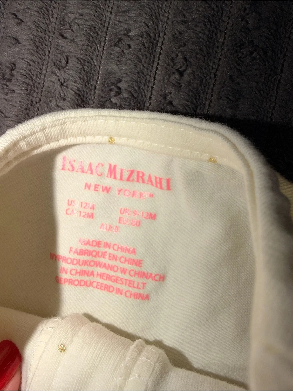 Baby Girl Cream Button-Front Top with Light Blue Flare Pants